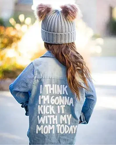 MERSARIPHY Toddler Uzun Qisma Ko'ylak, Bolalar uchun Bahorgi Qishki Palto - 6