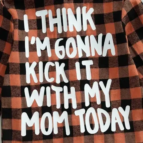 MERSARIPHY Toddler uzun yengli ko'ylak Chaqaloq o'g'il qiz uchun katakli top Bahorgi qishki palto bolalar uchun - 4