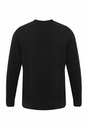 MESE SWEATSHIRT Erkek Sweatshirt 922103-2001BLACK - BLACKX - 3
