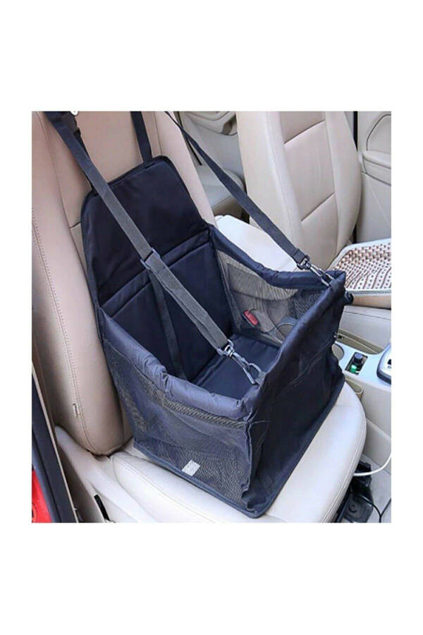 Mesh Cat Dog Carrier Bag Car Automobile For Hanging 45*35*25 Cm - 2