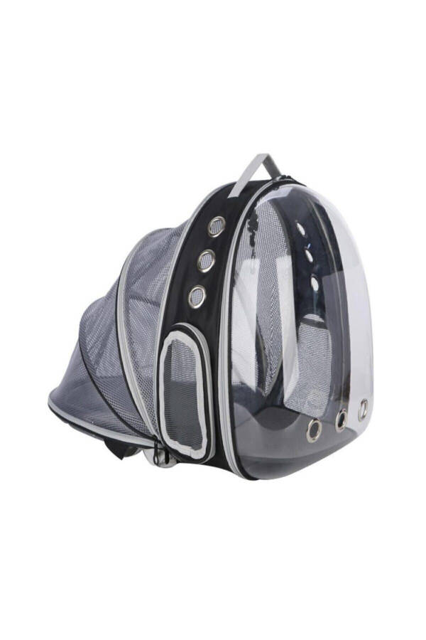 Mesh Openable Transparent Astronaut Cat Dog Pet Carrier Bag - 4