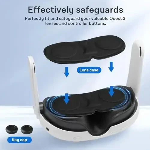 Meta Quest 3 Aksessuarlari uchun CoBak Kontroller Tutqichlari, Touch Plus Kontrollerlari uchun Sozlanuvchan Barmoq Bo'g'im Kayishlari - 6