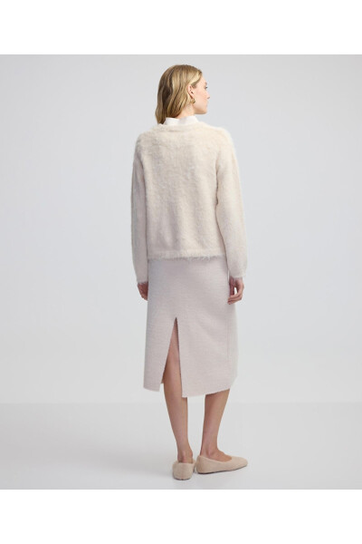 Metal aksesuarlı kazak - 6