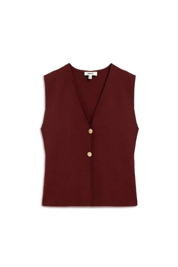 Metal buttoned knitwear - 1