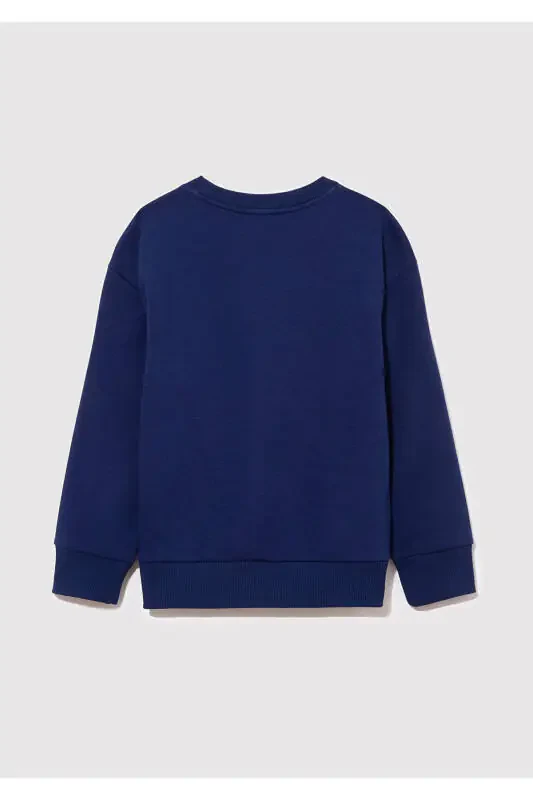 Metal Force Printed Navy Blue Sweatshirt 6S10082-70491 - 3