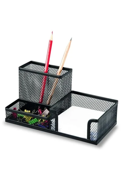 Metal Perforated 3-Eye Table Set Black -- Fx - BIGPOINT