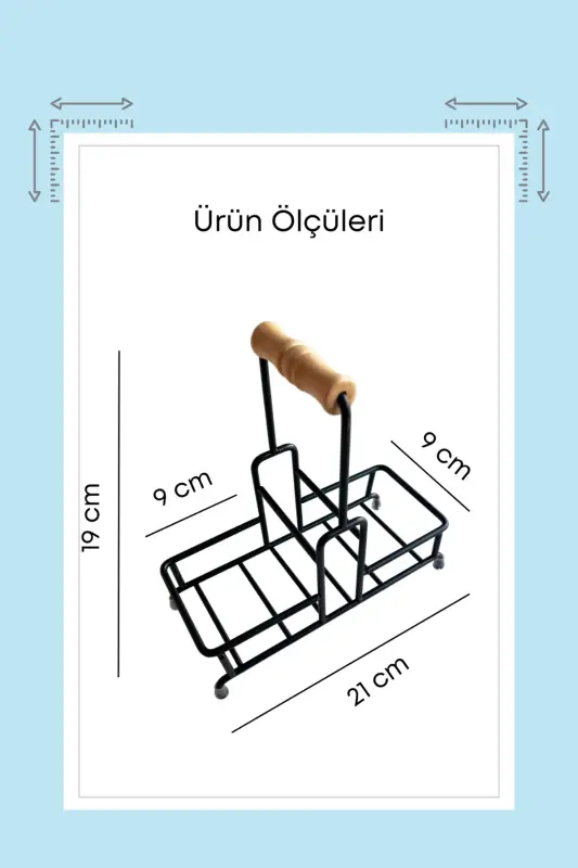 Metal Standlı Bej Bulaşık Deterjanı ve Sıvı Sabunluk Mutfak Seti-Sünger Hediyeli - Bej - 3