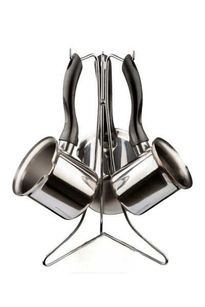 Metall osilgan po'lat qora choynak to'plami - TREND