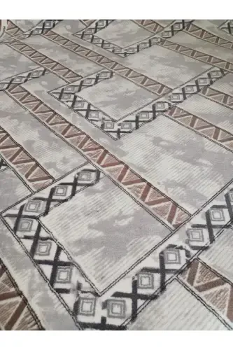 Metallic Anti-Slip Runner Rug - Washable Four Seasons Carpet | Living Room, Bathroom, Balcony, Teen Room-Metallic - ASLAN HOME (1)