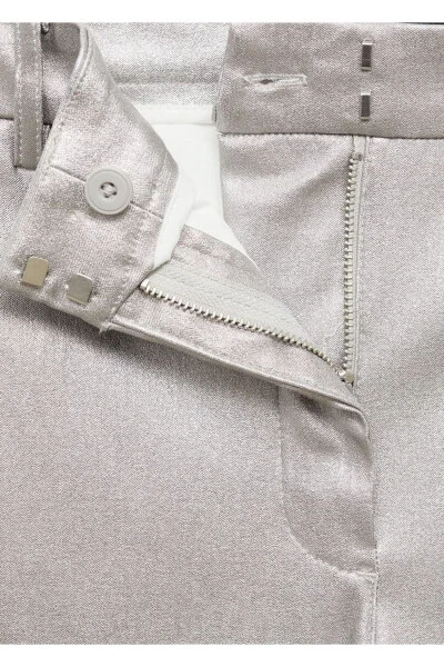 Metallic Flare Pants - 5