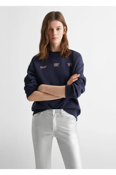 Metallic Pants - MANGO TEEN