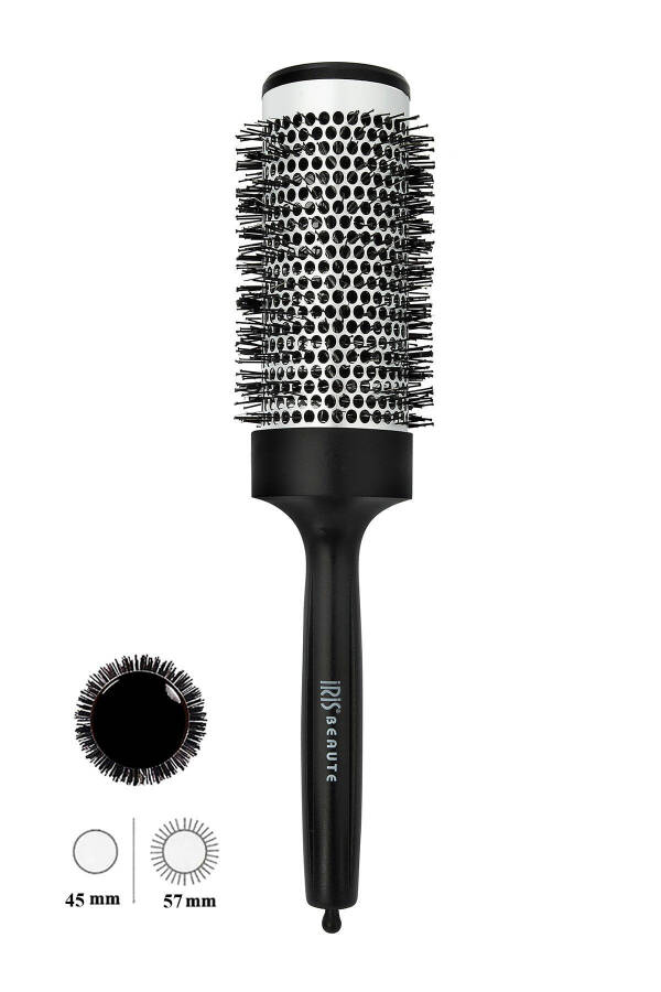 Металлическая термическая толстая щетка для фена 45 мм Large 51074 - 1