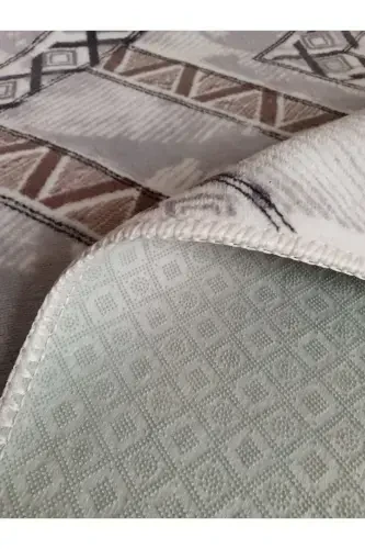 Металлический нескользящий коврик - Всесезонный моющийся ковер | Для гостиной, ванной, балкона, молодежной комнаты - Металлик - 4