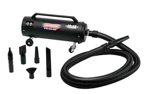 MetroVac MB-3CDSWB Air Force Master Blaster, Avtomobil va Mototsikl uchun changyutg'ich, Aksessuarlari bilan quritish moslamasi, Kuchli havo puflaydigan, Avtomobil tozalash vositasi, Devorga o'rnatiladigan braket 