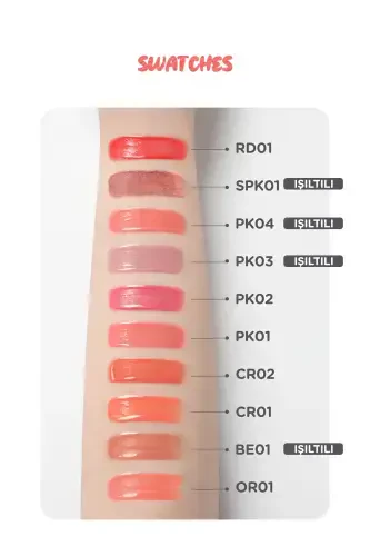 Mevali hidli, namlantiruvchi, tabiiy ko'rinishli suyuq upa A'pıeu Juicy-pang Water Blusher (PK04)-PK04 - 4