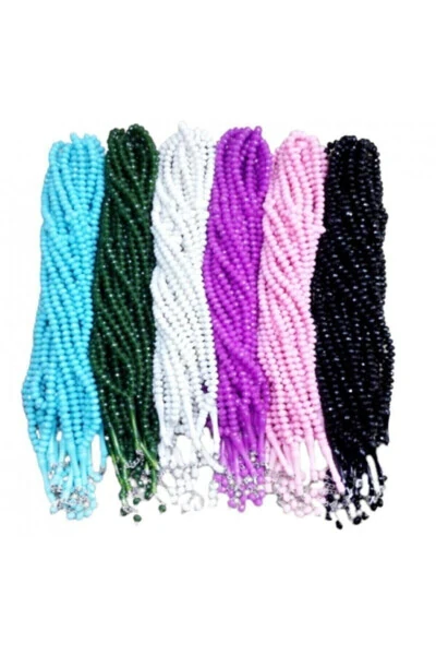 Mevlid Gift 10 Pieces Crystal Looking Prayer Beads - DOĞRU