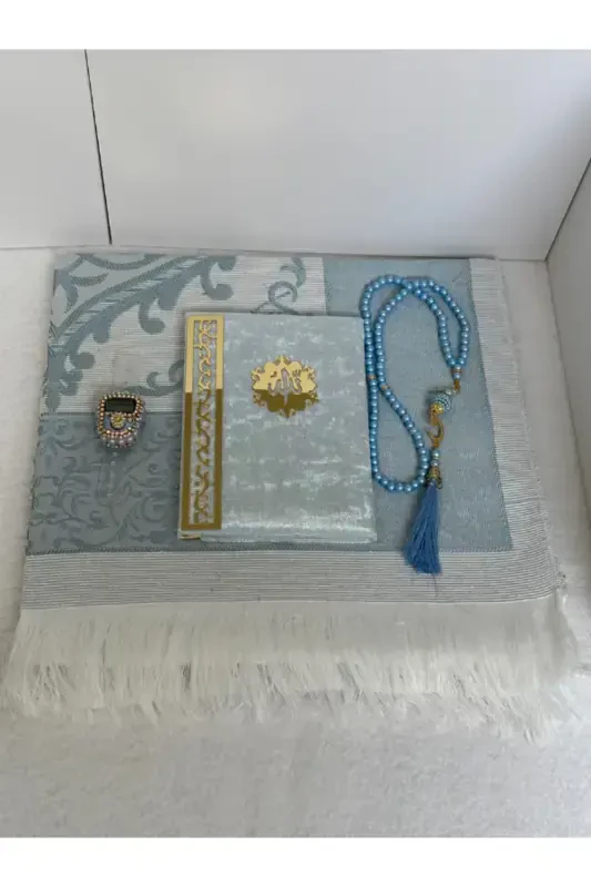 mevlid hediyesi seccade seti-bebemavisi - 3