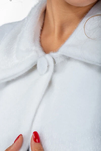 Меховой болеро для свадебного платья - 9