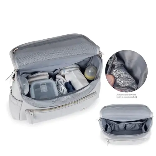 MEYTEILAY Diaper Bag Tote Baby Changing Bag Large Baby Bags for Mom with Changing Station Multifunction Travel Nappy Bag - 4