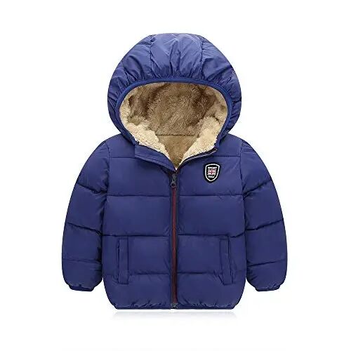 Mfmiudole Baby Boys Girls Winter Coats, Thick Hooded Down Kids Infants Toddlers Winter Warm Jacket Outerwear for 1-7 Years - Mfmiudole