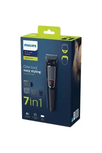 Mg3720 Erkaklar uchun sochni parvarish qilish to'plami 7si 1da Soch va soqol turmaklash moslamasi-rangi yo'q - 1