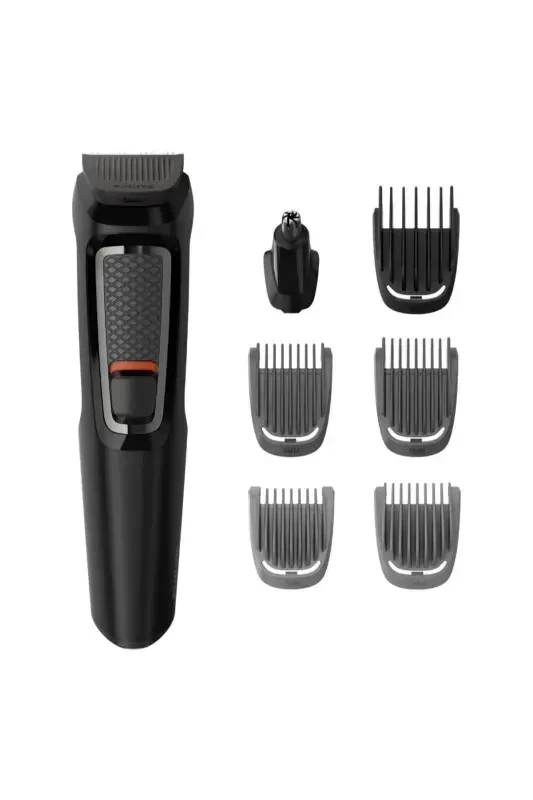 MG3720 Men's Grooming Kit 7-in-1 Hair & Beard Trimmer - Black - 1