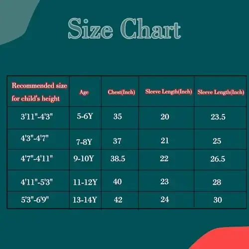 MGWDT Boy's Winter Coats Kids Puffer Jackets Thicken Warm Parka for Cold Weather | Sizes 5-14Y | - 6