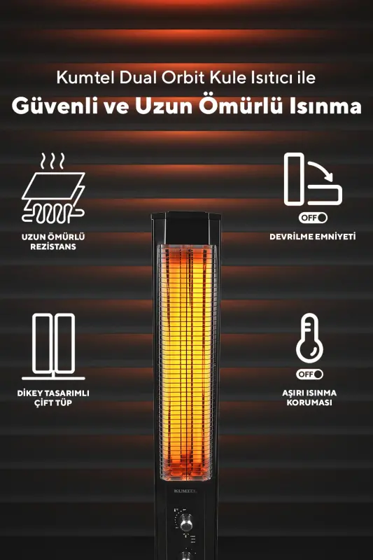 Dual Orbit Kule Isıtıcı MH-2300 - 4