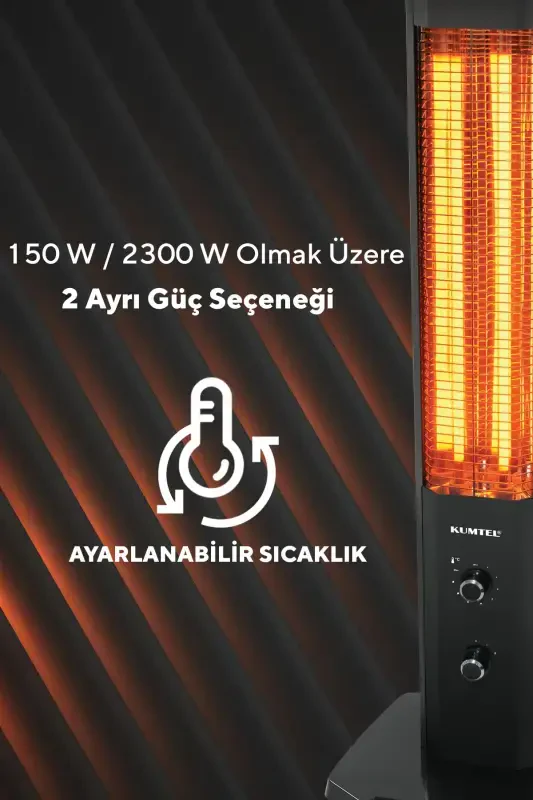 Mh-2300 Dual Orbit Vertical Heater - 6