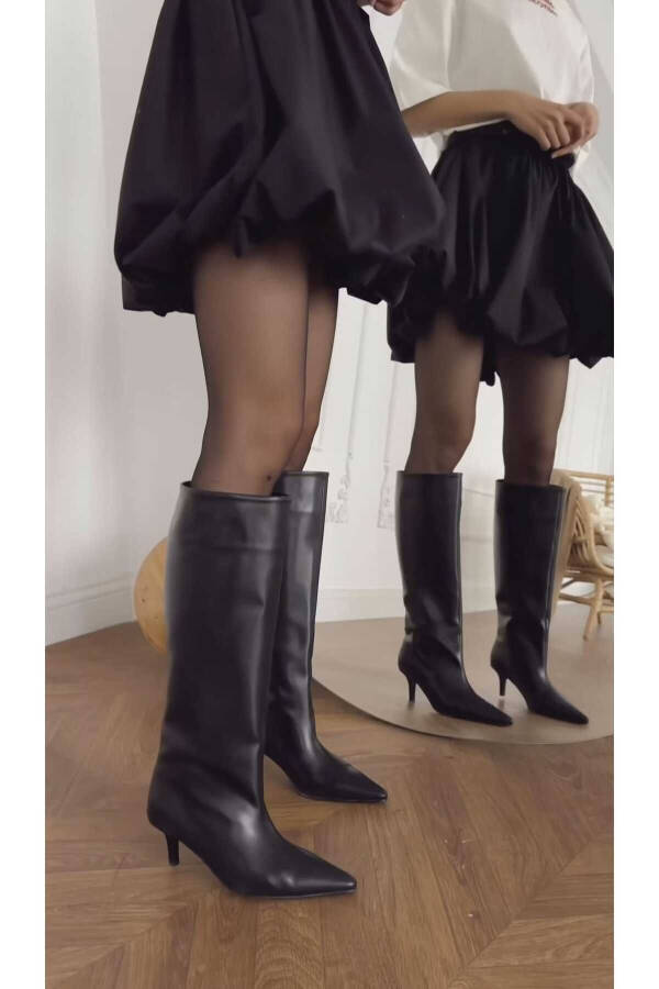 Mi Luz Pointed Toe Short Heel Everyday Boots - 3