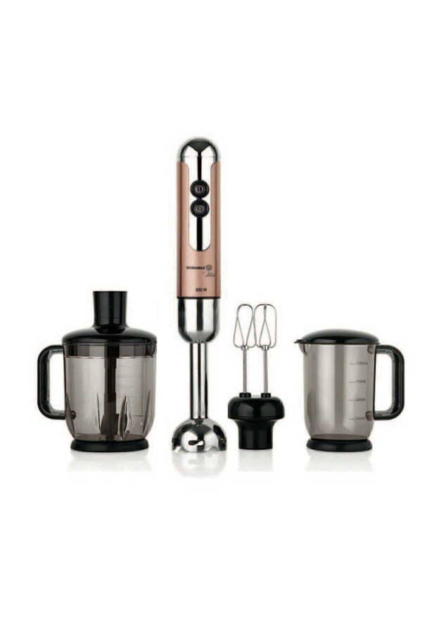 Mia Mega Rosagold/chrome Blender Set A447-09 - 5