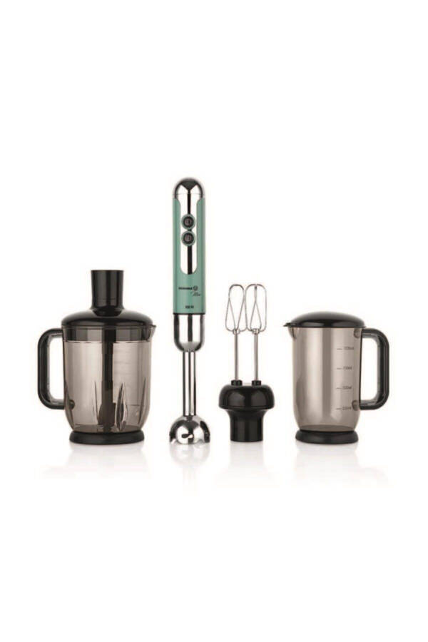 Mia Mega Turquoise/chrome Blender Set A447-11 - 4