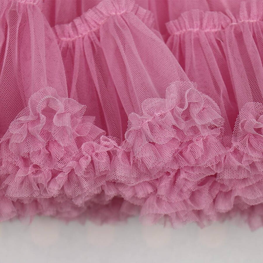 Mia Satin Lined Fluffy Tulle Skirt - 10