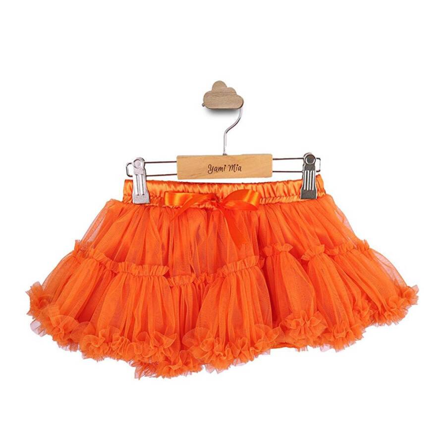 Mia Satin Lined Puffy Tulle Skirt - 10