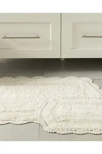 Mia Set Covora?e De Baie Din Bumbac 60x90-40x60 Cm Crem - 1