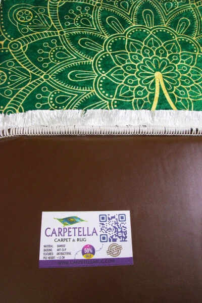 Мягкий молитвенный коврик из толстого поролона Моющийся приданое подарок Складной (70X120CM) - 4