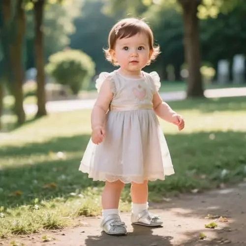 Miamooi Infant Baby Girls Wedding Dress Shoes Bow Ballet Princess Mary Jane Flats Toddler First Walkers Sneaker Newborn Crib Baptism Shoes - 2