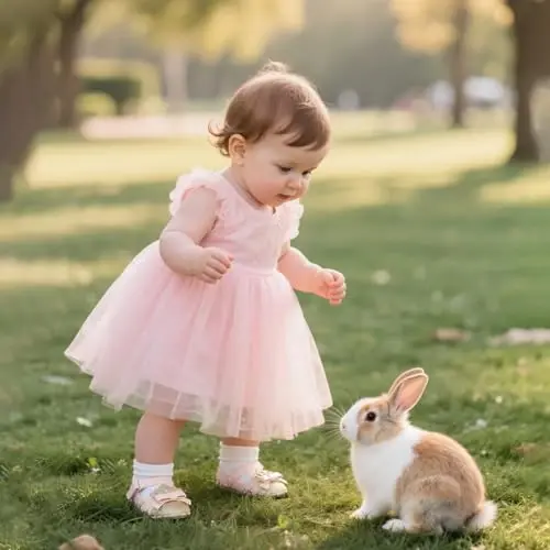 Miamooi Infant Baby Girls To'y Ko'ylak Poyafzallari Bow Ballet Princess Mary Jane Flats Toddler Birinchi Qadamlar Krossovkasi Yangi Tug'ilgan Chaqaloq Cho'qintirish Poyafzallari - MIAMOOI (1)