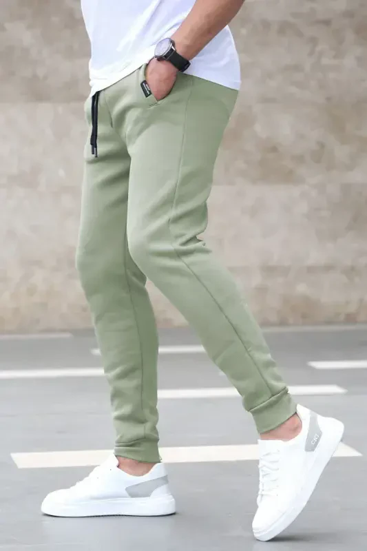 Мятно-зеленый базовый спортивный костюм 4210-мятно-зеленый - 4