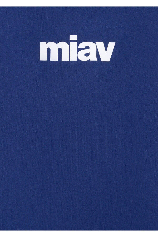 Miav Baskılı Kapüşonlu Sweatshirt 6S10028-70722 - 6