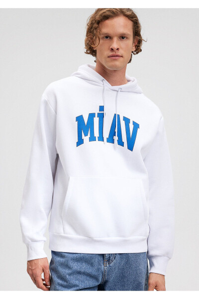 Miav Printed Hooded Sweatshirt 0S10122-620 - 21