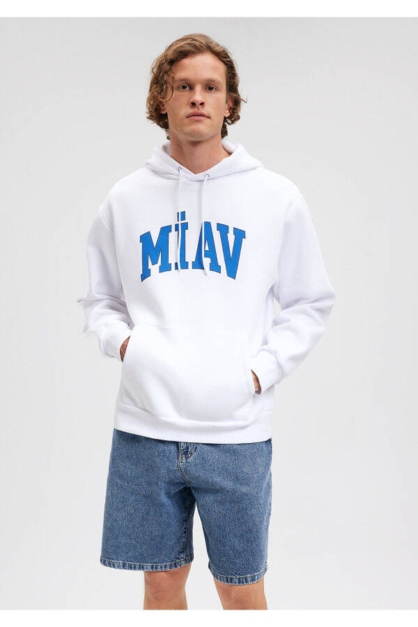 Miav Printed Hooded Sweatshirt 0S10122-620 - 22