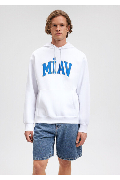 Miav Printed Hooded Sweatshirt 0S10122-620 - 23