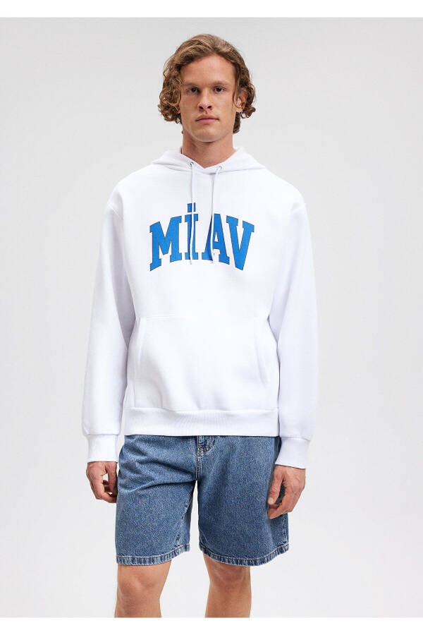 Miav Printed Hooded Sweatshirt 0S10122-620 - 23