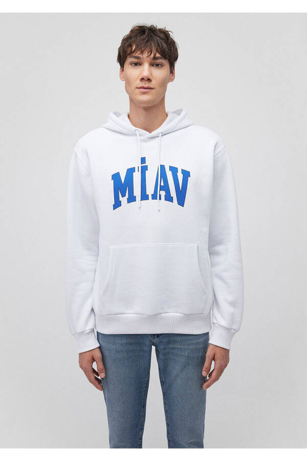 Miav Printed Hooded Sweatshirt 0S10122-620 - 10