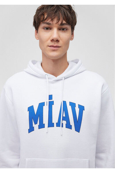 Miav Printed Hooded Sweatshirt 0S10122-620 - 12