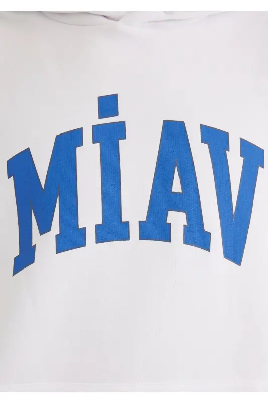 Miav Printed Hooded Sweatshirt 0S10122-620 - 8