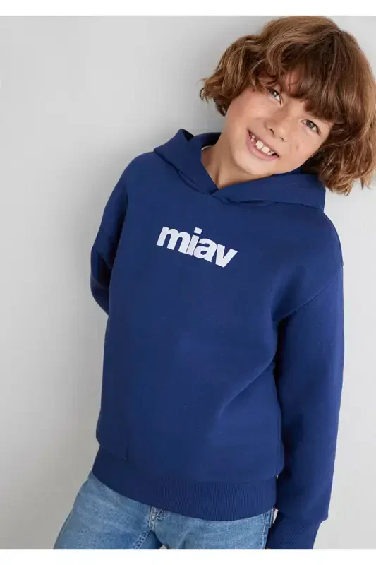 Miaw Printed Hoodie 6S10028-70722 - 4