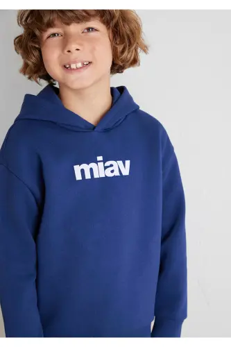 Miaw Printed Hoodie 6S10028-70722 - 3