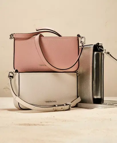 Michael Kors Bryant Small Leather Convertible Crossbody - Luggage - 5